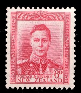 1947 New Zealand Sc #262 KGVI - 6D - MNH vf postage stamp Cv$4