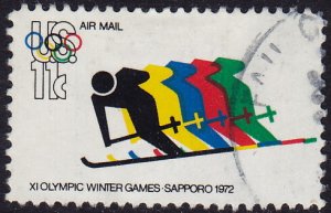 USA - 1972 - Scott #C85 - used - Sport Skiing