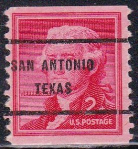 Precancel - San Antonio, TX PSS 1055-61A - Bureau Issue