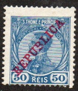 St. Thomas & Prince Islands Sc #111 Mint Hinged