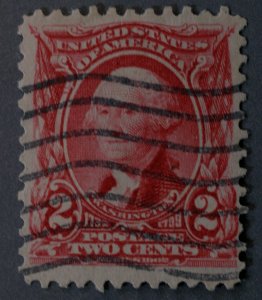 United States #301 2 Cent Washington Used