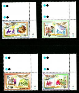 ES-1460 FIJI 1992 CHRISTMAS IN FIJI SCOTT 676-9 SET 4 MNH  $9.50