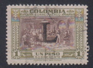 Colombia - 1950 - SC C182 - Used