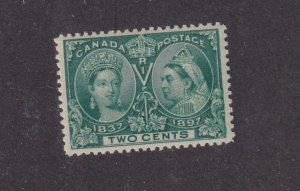 CANADA # 52 VF-MNH 2cts JUBILEE CAT VALUE $150 CHEAPEST ON 