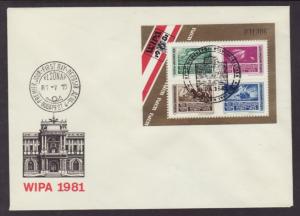 Hungary 2696 WIPA 81 U/A FDC