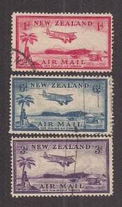 NEW ZEALAND SC# C6-8  FVF/U  1935