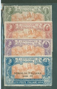 Somalia (Italian Somaliland) #51-54 Unused Single (Complete Set)