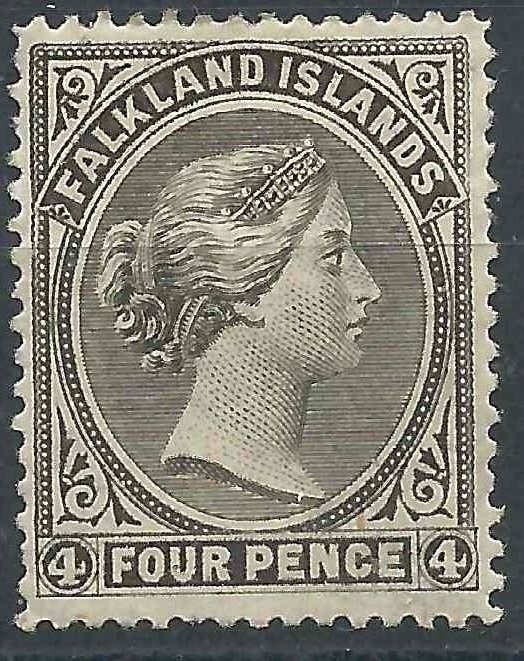 Falkland Is 6 SG 32 MHR F/VF 1896 SCV $14.00