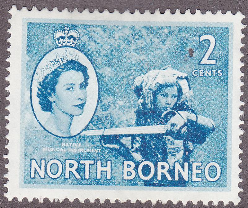North Borneo 262 Musician 1956