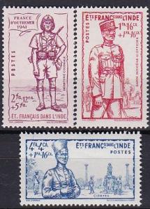 1941 Fr India Scott B12-B13A  MNH