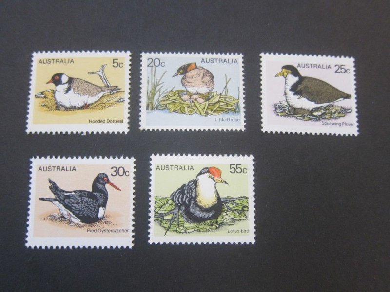 Australia 1978 Sc 682-686 Bird set MNH