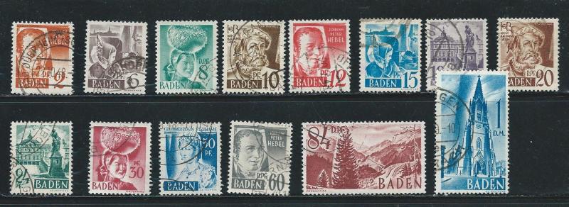 Germany 5N14-27 1948 set Used