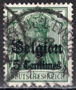 Belgium - German Occupation; 1916: Sc. # N12: O/Used Single Stamp