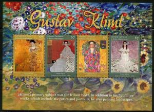 GRENADA GRENADINES   2017  GUSTAV KLIMT PAINTING  SHEET  MINT NH