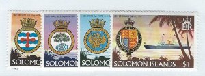 Solomon Islands mnh sc 435-438