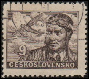 Czechoslovakia C21 - Cto - 9k Capt. Frantisek Novak (1947)