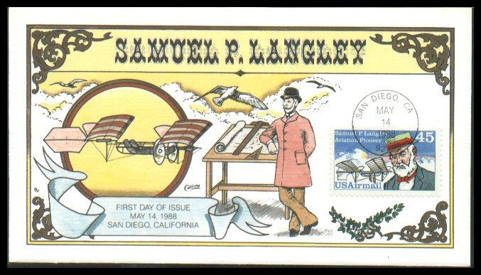 #C118 Samuel P. Langley Collins FDC