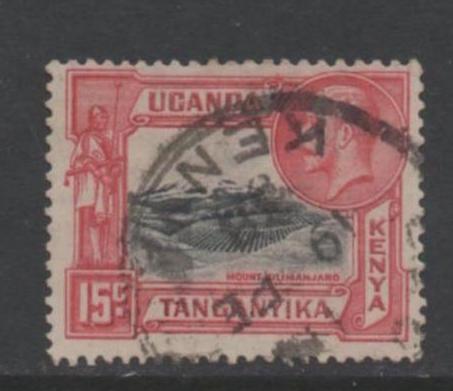 Kenya, Uganda & Tanganyika  scott# 49   used