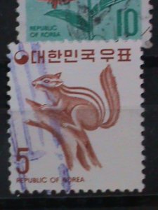​KOREA-VERY OLD- HIGH CATALOG VALUE-29- OLD-USED STAMPS VERY FINE ON SALES