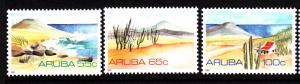 Aruba MNH Scott #64-#66 Set of 3 Landscapes: seashore, desert, ocean view