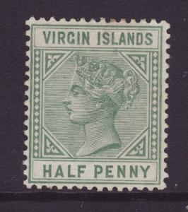 1883 Virgin Is ½d Mint