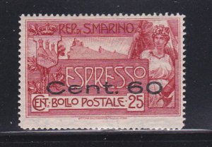 San Marino E3 Set MH Surcharge (B)