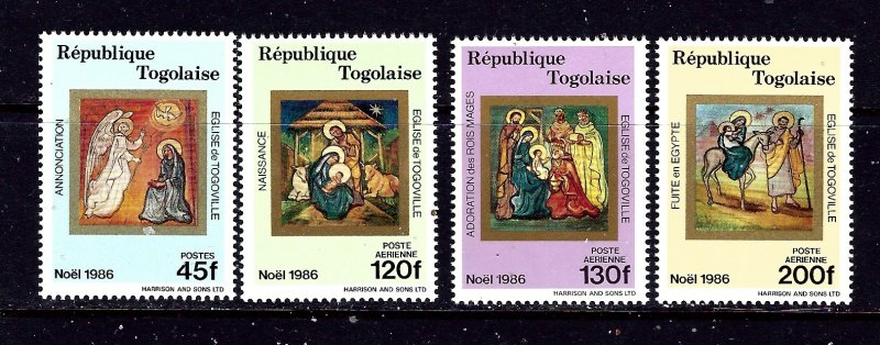 Togo 1410-13 MNH 1986 Christmas