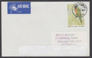 PAPUA NEW GUINEA 1997 cover ex MALALAUA - small cds in black................L844