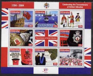 GIBRALTAR - 2004 - British Gibraltar- Perf 9v Sheet - Mint Never Hinged