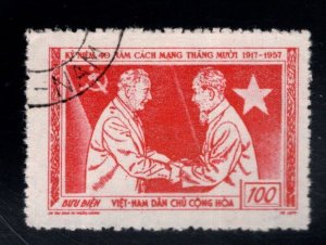 North Viet Nam Scott 61 CTO or Favor Canceled