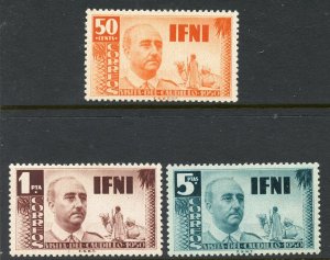 Ifni # 51-53, Mint Hinge Remain.