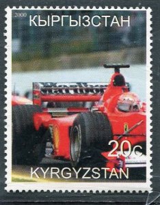 Kyrgyzstan 2000 FORMULA 1 SCHUMACHER 1 value Perforated Mint (NH)