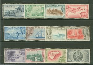 Barbados #216-227  Single (Complete Set)