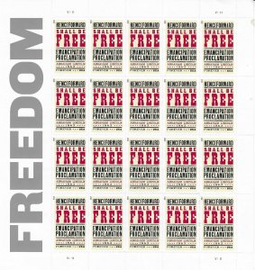 US#4721 Forever Emancipation Proclamation pane of 20 (MNH) CV $25.00