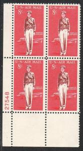 U.S. # C68 Plate Block MNH. 