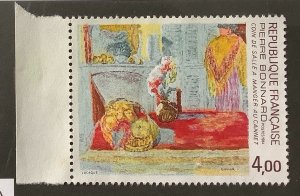 France 1984 Scott 1910 used - 4.00fr,   Painting by Pierre Bonnard