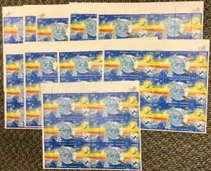 1912-1919 Space Achievements MNH 18 c Sheet of 48 Lot of 10 sheets FV $86.40