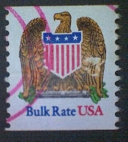 United States, Scott #2602, used(o), 1901, Bulk Rate Eagle, (10¢)