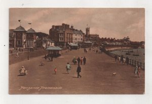 Cornwall Postal History - Cornwall postmark Frith postcard Penzance Promenade