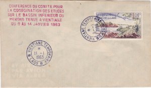 Laos # C36, Tourist Issue on a Special Event Cover