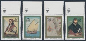 South West Africa 1988 Discovery of Cape of Good Hope Sc 594-597