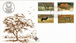 South Africa, Worldwide First Day Cover, Animals