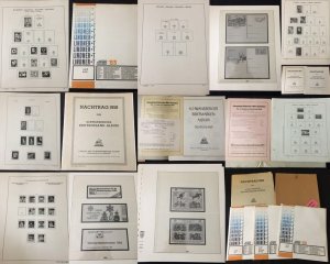 Germany & Area +Others Lindner & Schwaneberger Pages.1.8kg(APR921)