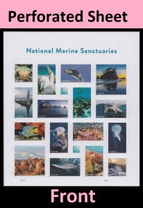 US 5713 National Marine Sanctuaries forever sheet (16 stamps) MNH 2022 