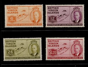 Virgin Island #98-101 Set of 4 MNH