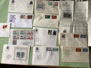 Iceland first day covers 12 items Ref A1920