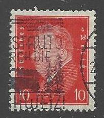 Germany #371 VF Used ~ President Ebert (U2)