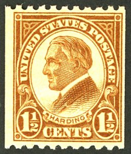 U.S. #605 MINT OG NH