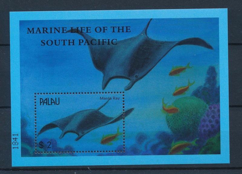 [35222] Palau 2000 Marine Life Ray MNH Sheet