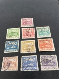 Czechoslovakia sc 1-10 u+MH